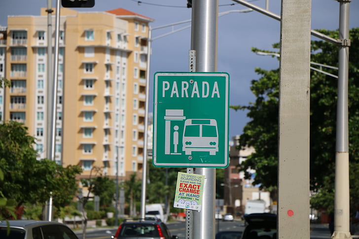 Signal, Stop, Bus, Internat, Straßenschild, Straße, Verkehr