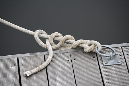 knot, boat, rope, marine, sail, vessel, travel