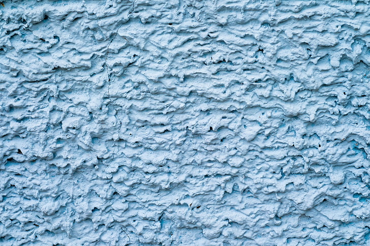 Wall, sininen, kivimuuri, sementti seinä, breaking kasvot, mallit, listello
