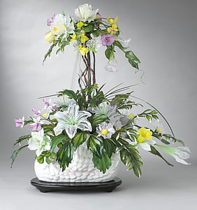 dekoration, blomst, hobby, buket, arrangement, dekorative, blomstermotiver