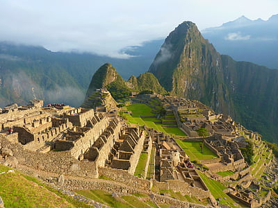 Machu picchu, Peru, Inca, cestovní ruch, Architektura