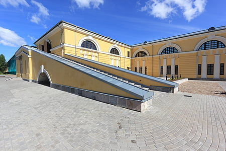 Letônia, Daugavpils, Fort, edifícios, Museu