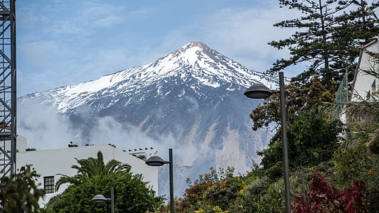Tenerife, Luonto, tulivuori, Pico del teide