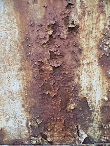 Rust, rakenne, vanha, metalli, pinta, metallinen, vaurioitunut