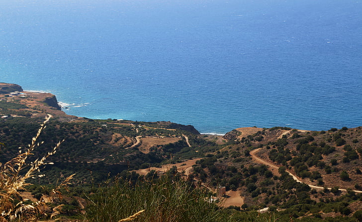 Kreta, greben, morje, Ocean, poletje, prazniki, morja