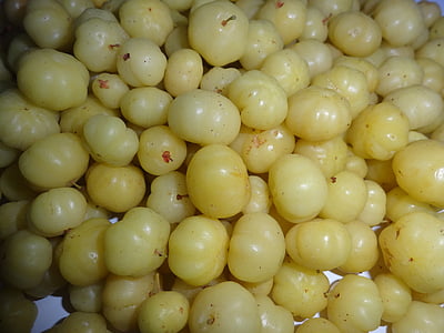 гъска плодове, плодове, Amla, индийски цариградско грозде, кисел, плодове