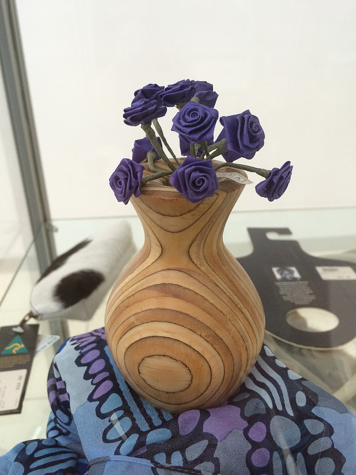 fiori decorativi, piante in vaso, Rose, vaso
