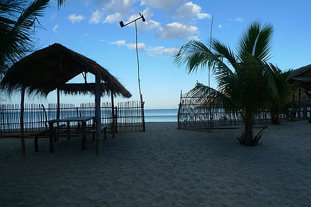 Cove, Beach, Resort, turistické, scenérie, Ostrov, krásny
