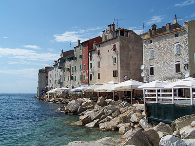 Rovinje, Croatie (Hrvatska), annonce, littoral, Harbor, maison, l’Europe