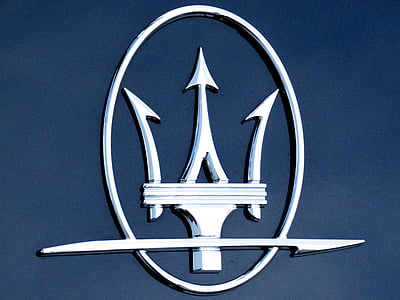 Maserati, logotip, marca de cotxes, model de noble, marca noble, personatges, marca