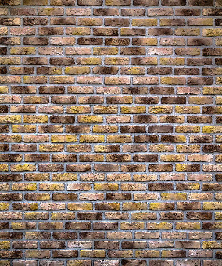 brick, wall, rectangle, square, interior, construction, pattern