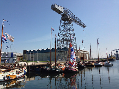 Dock port, Schelde kvartal, Vlissingen, Region Sjælland, Walcheren
