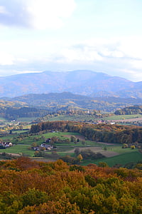 Schwarzwald, Emmendingen, Eichberg tower, højborg, sexau, Kandel, Se