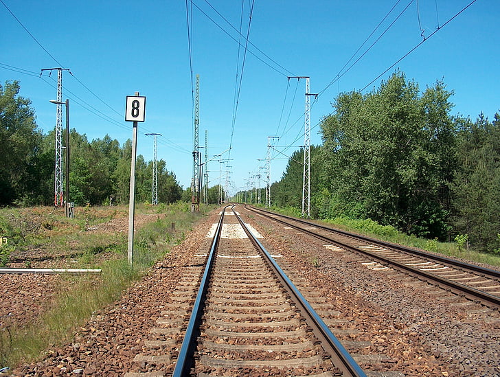 rail, railway, train, rail traffic, railroad track, transport, track