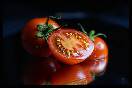 grønnsaker, tomat, mat, anlegget, cherrytomater, italiensk, hage tomat