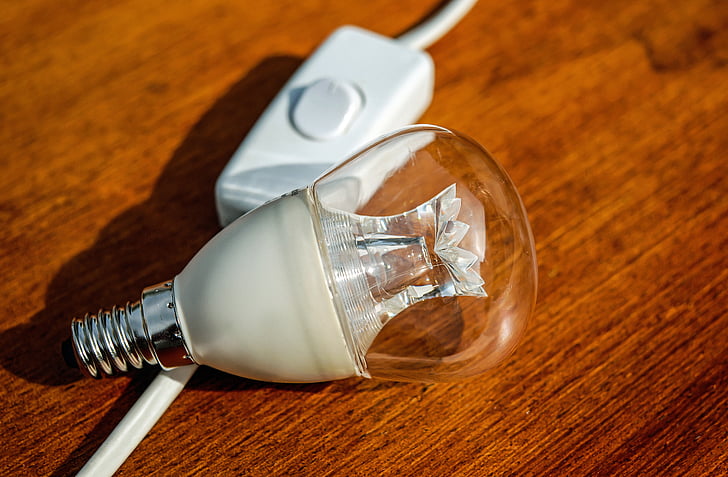 light bulb, pear, current, energy, light, electric light, food and drink