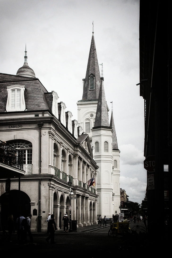 french quarter, new orleans, church