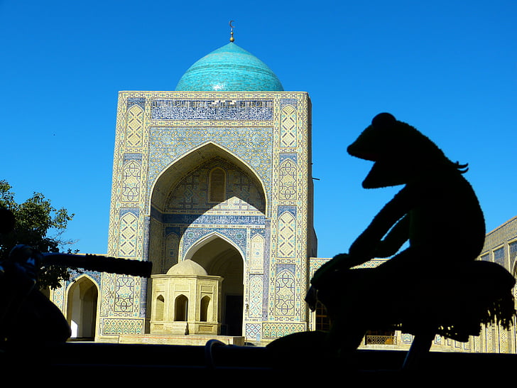 Bukhara, moskén, kalon moskén islam, Dome, byggnad, arkitektur, bönens hus