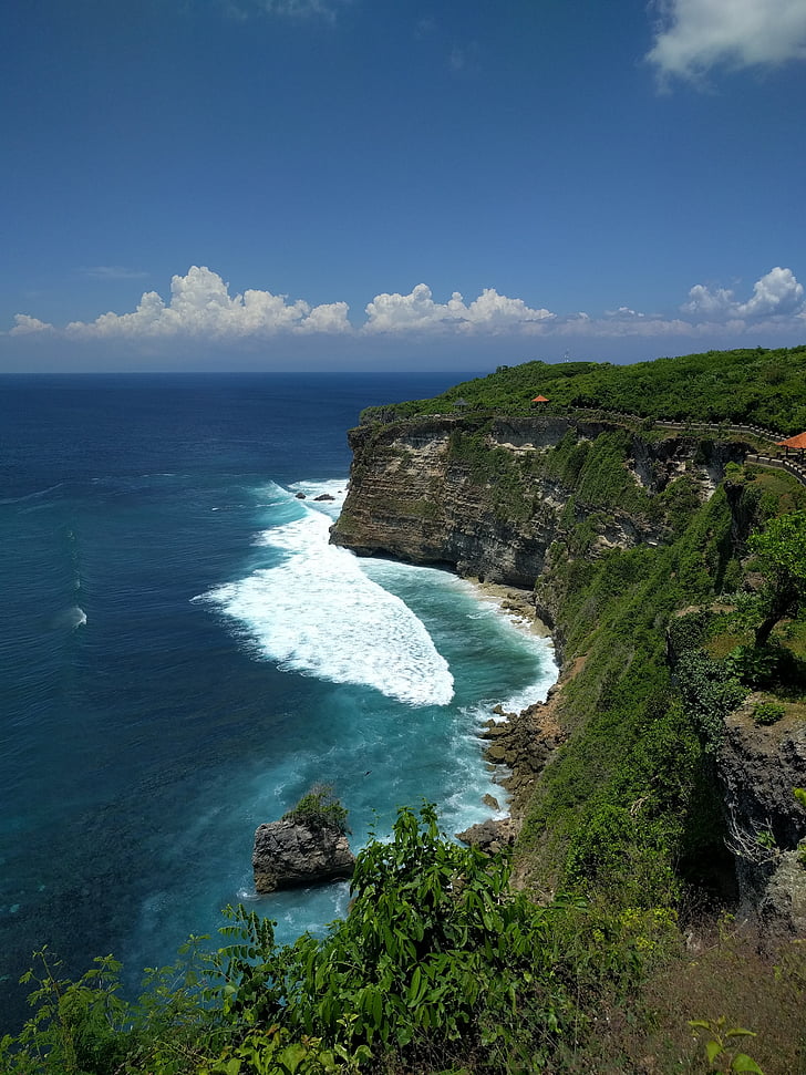 Bali, Indonézia, víz, táj