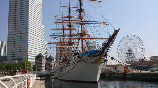 Port, Yokohama, Minato mirai, Japani, matkailukohde, Nautical aluksen, Harbor