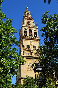 días de fiesta, Mezquita de, Córdoba, arquitectura, Iglesia, Torre, lugar famoso