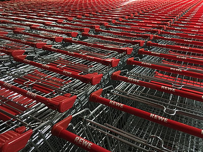 consumption, shopping cart, shopping, commercial, purchasing, trolley, supermarket