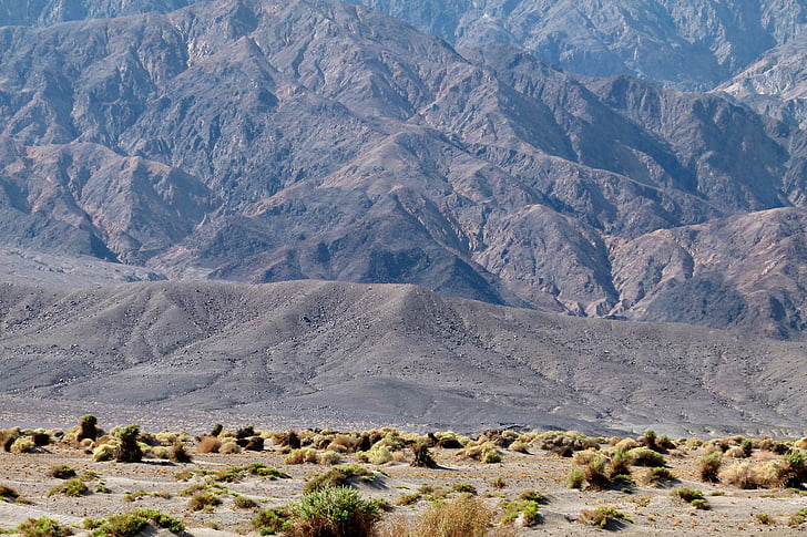 долина на смъртта, Калифорния, САЩ, пустиня, Горещи, сухо, пейзаж