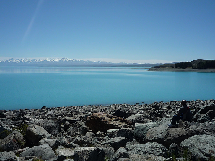 pemandangan, Selandia Baru, pemandangan, alam, pemandangan, lingkungan, air