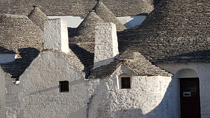 Trullo, Häuser, Monte pertica, Alberobello, Provinz Bari, Italien, apulischen