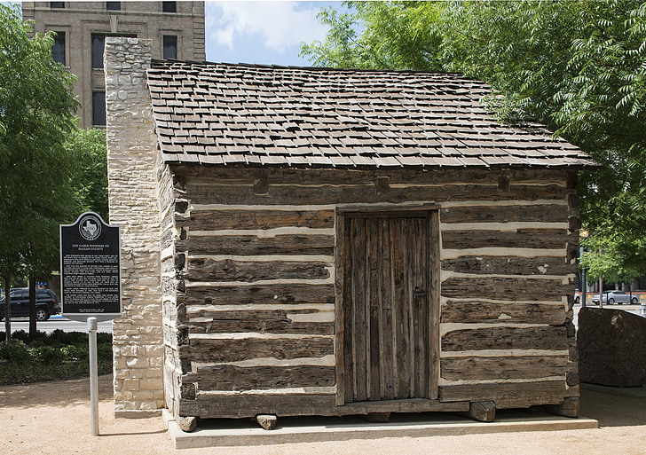 cabaña de troncos, histórico, Inicio, Casa, rústico, madera, Vintage