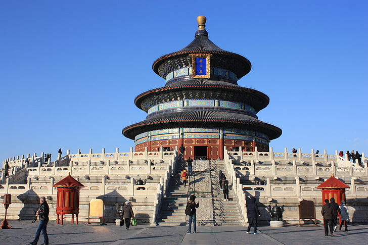 temple of heaven, beijing, china, unesco, places of interest