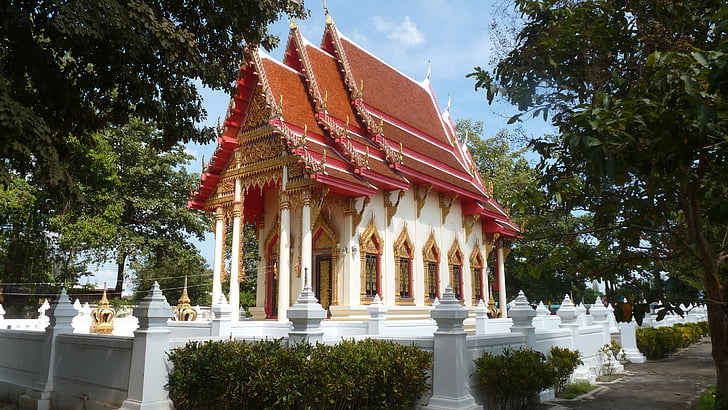 templom, Thaiföld, Hua hin, Ázsia