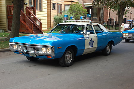 Σικάγο, αστυνομία, Dodge, Polara, αυτοκίνητο, όχημα εδάφους, μεταφορά