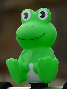 frog, green, figure, toys, play, child, childhood