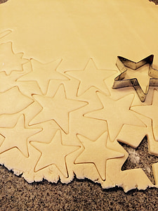 Цукрове печиво, печиво, зірка печиво, 4 липня, форми печиво, вирізати печива аутів, випічка