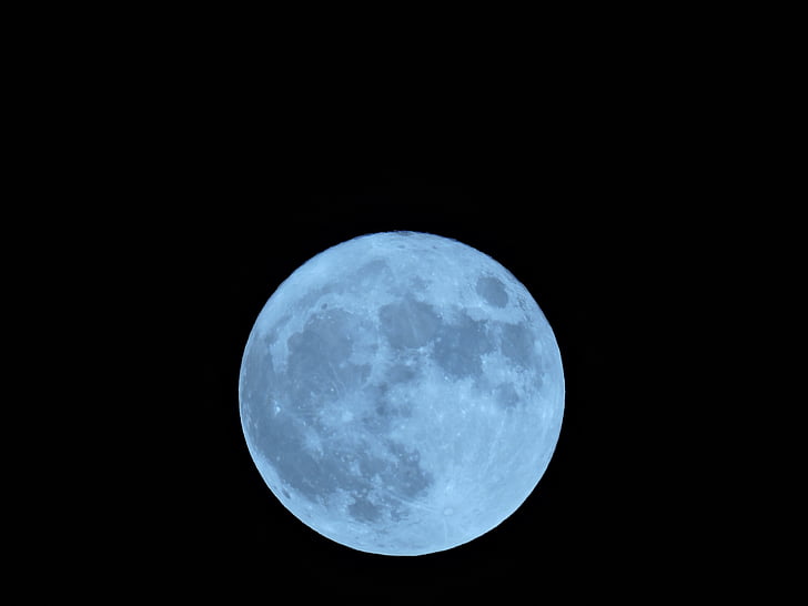 Luna, Super, brilhante, Novembro de, evento, excepcional, lua