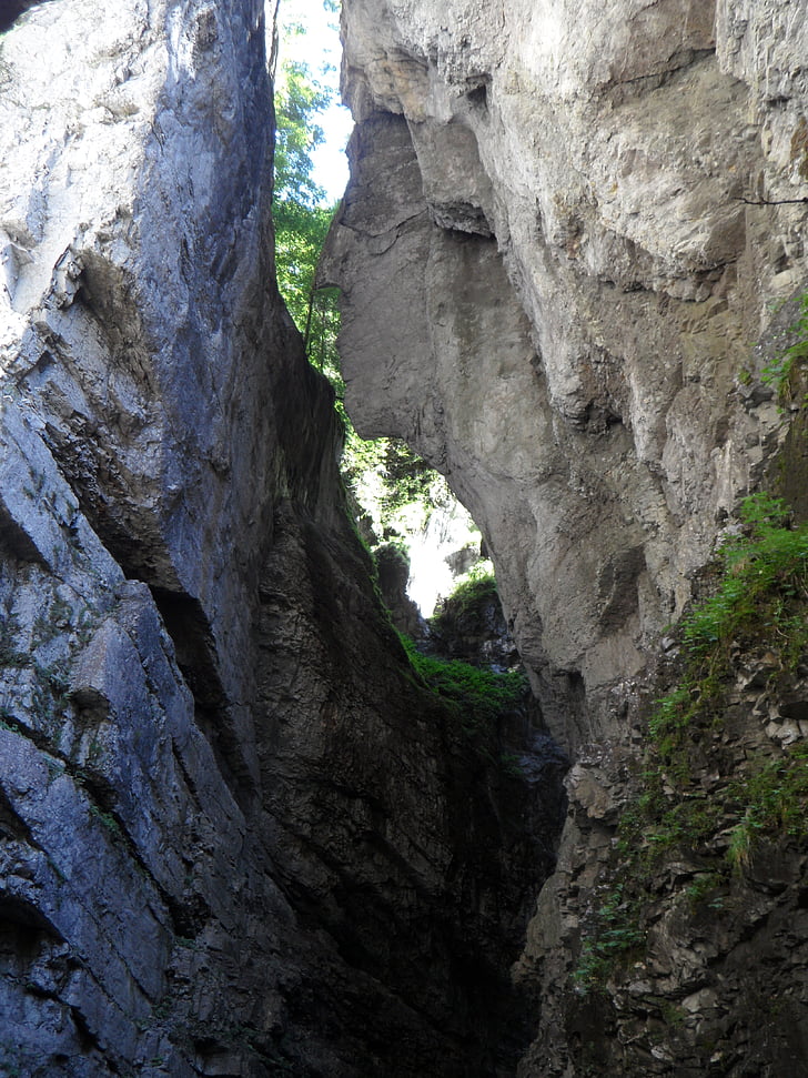 Rock, Cliff, Gorge, landskab