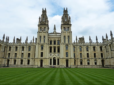 Oxford, Inggris, bangunan, arsitektur, Universitas, perguruan tinggi, secara historis