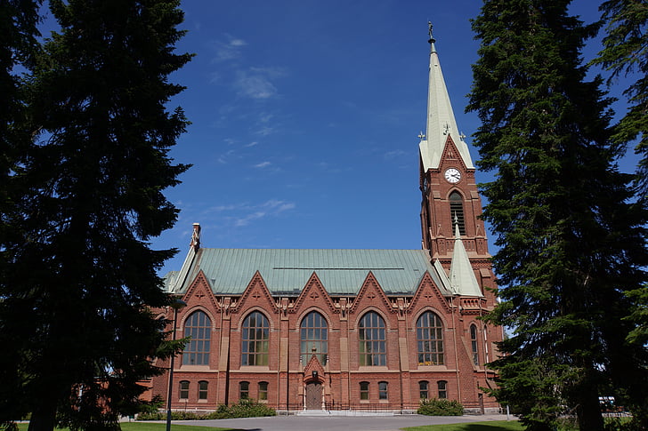 Finština, Mikkeli, Katedrála, kostel, Architektura