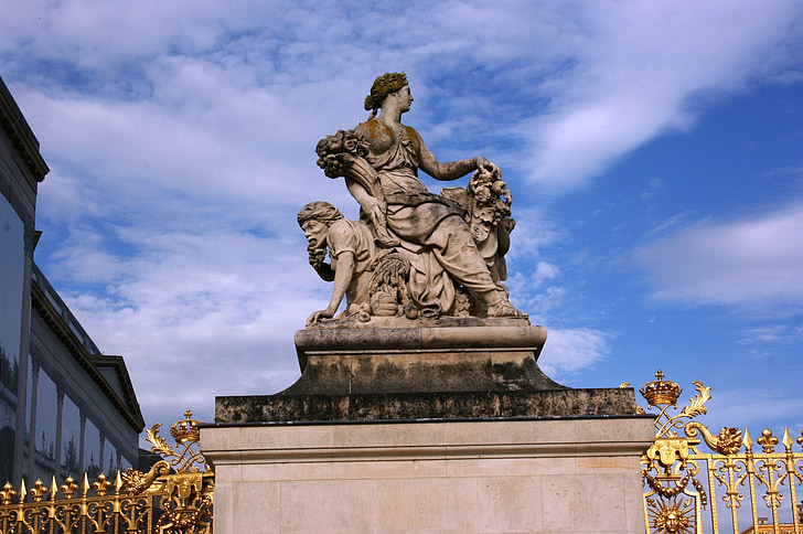 Château de versailles, Versailles, sculpture, France