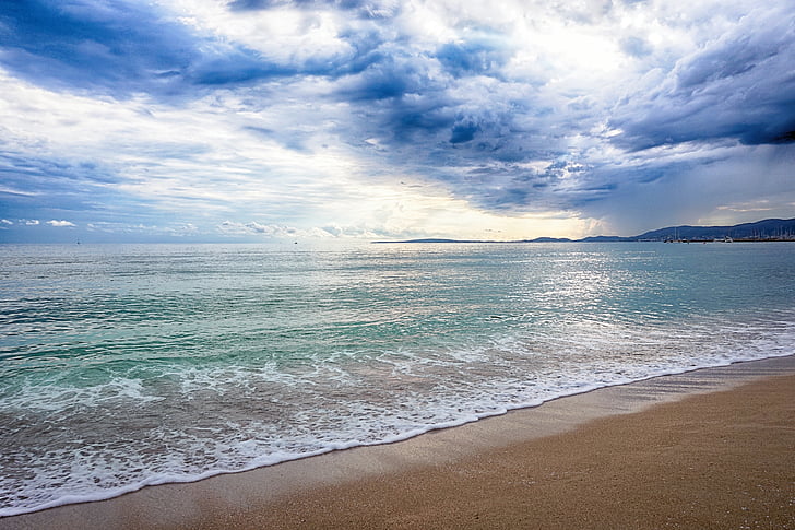 Meer, Strand, 'Nabend, Wasser, Strand Meer, Mallorca, schöne Strände