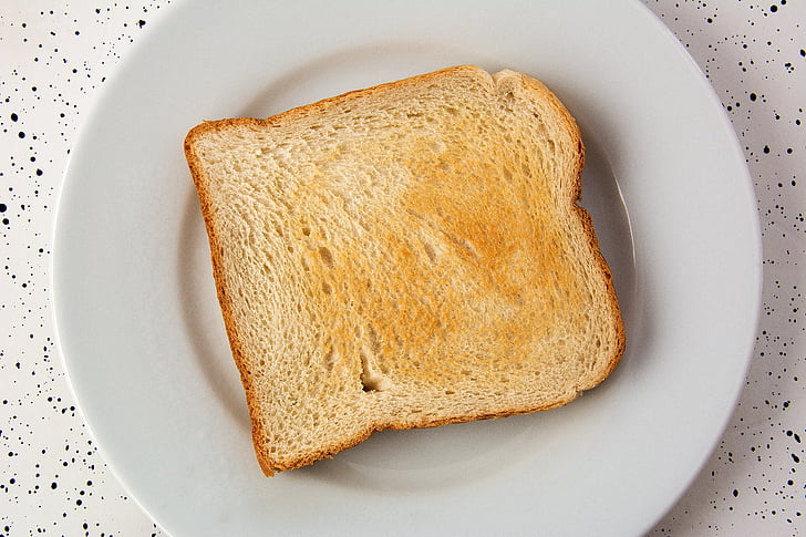 toast, eat, breakfast, white bread, food, bread, delicious