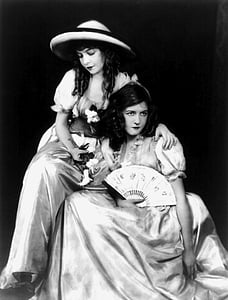 dorothy gish, lillian gish, actress, sisters, stage, screen, television
