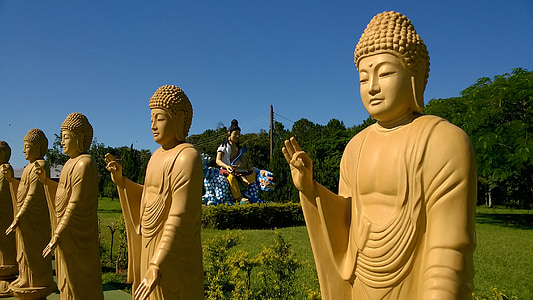 Budisms, Buddha, garīgais, reliģija, statuja