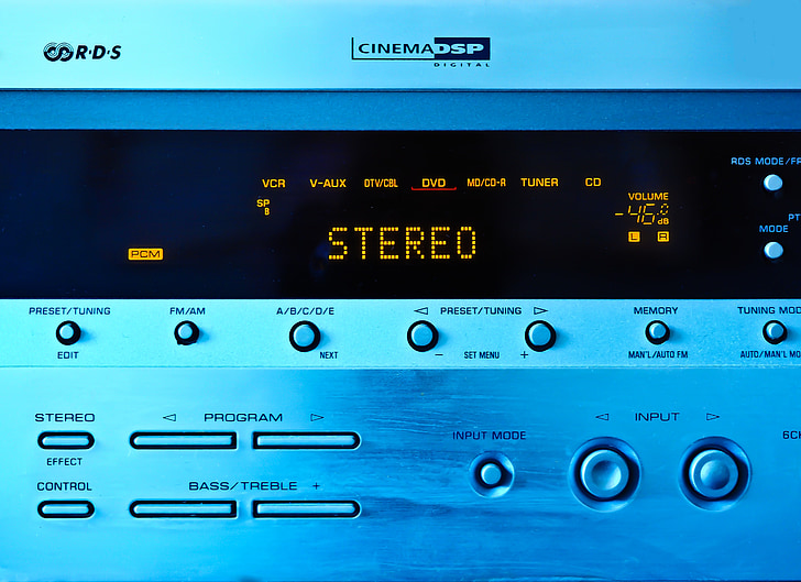 stereo, forstærker, musik, volumen, Audio, lytte til musik, controller
