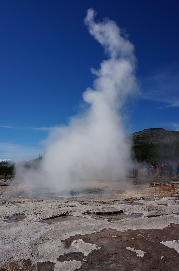 Islanda, Isola, vapore, geyser