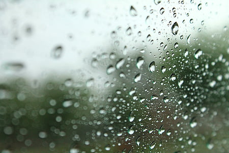 drop, rain, glass, water, raindrops, rainy, window seat