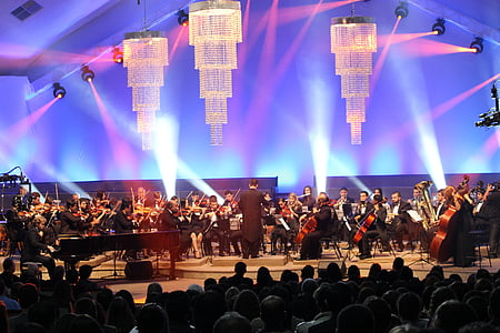 orchestra, symphonic, young, csene, exposure, show, music