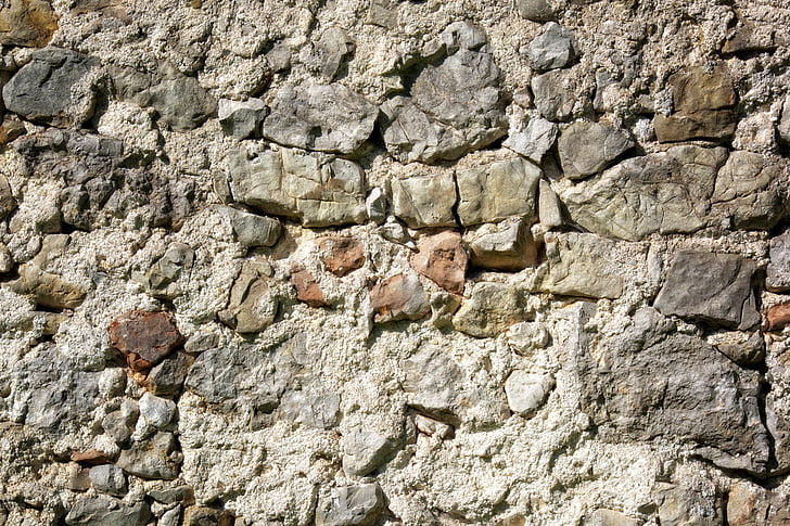 hauswand, textura, patró, estructura, fons, paret, pedra de Pedrera