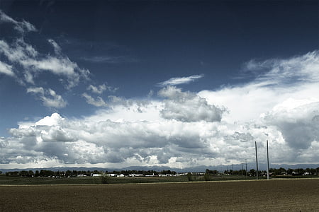 Colorado, USA, landskapet, tordenvær, skyer, natur, Cloud - sky
